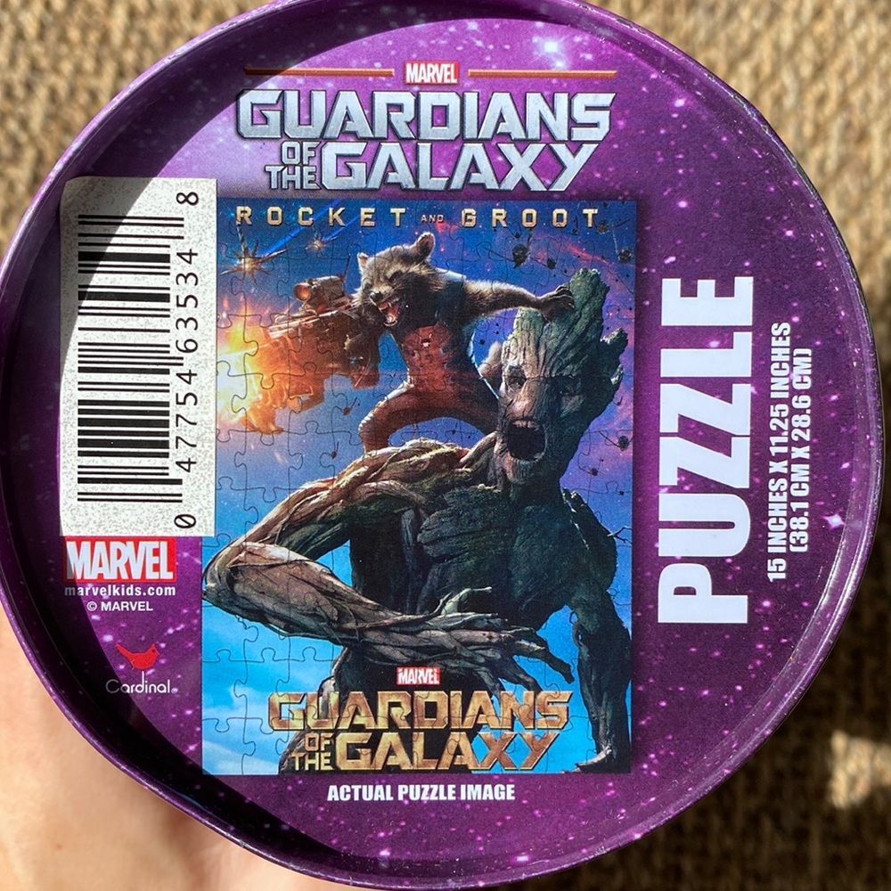 Rocket and groot puzzle guardians of the galaxy
